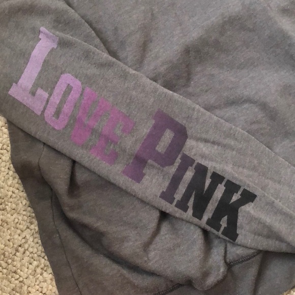 VS pink quarter zip sweatshirt - Picture 3 of 3